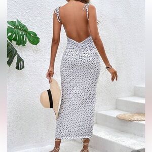 SHEIN Floral Midi Dress